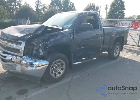 2013 Chevrolet Silverado 1500 Work Truck из США, поврежденный, VIN 1GCNCPEX8DZ313276